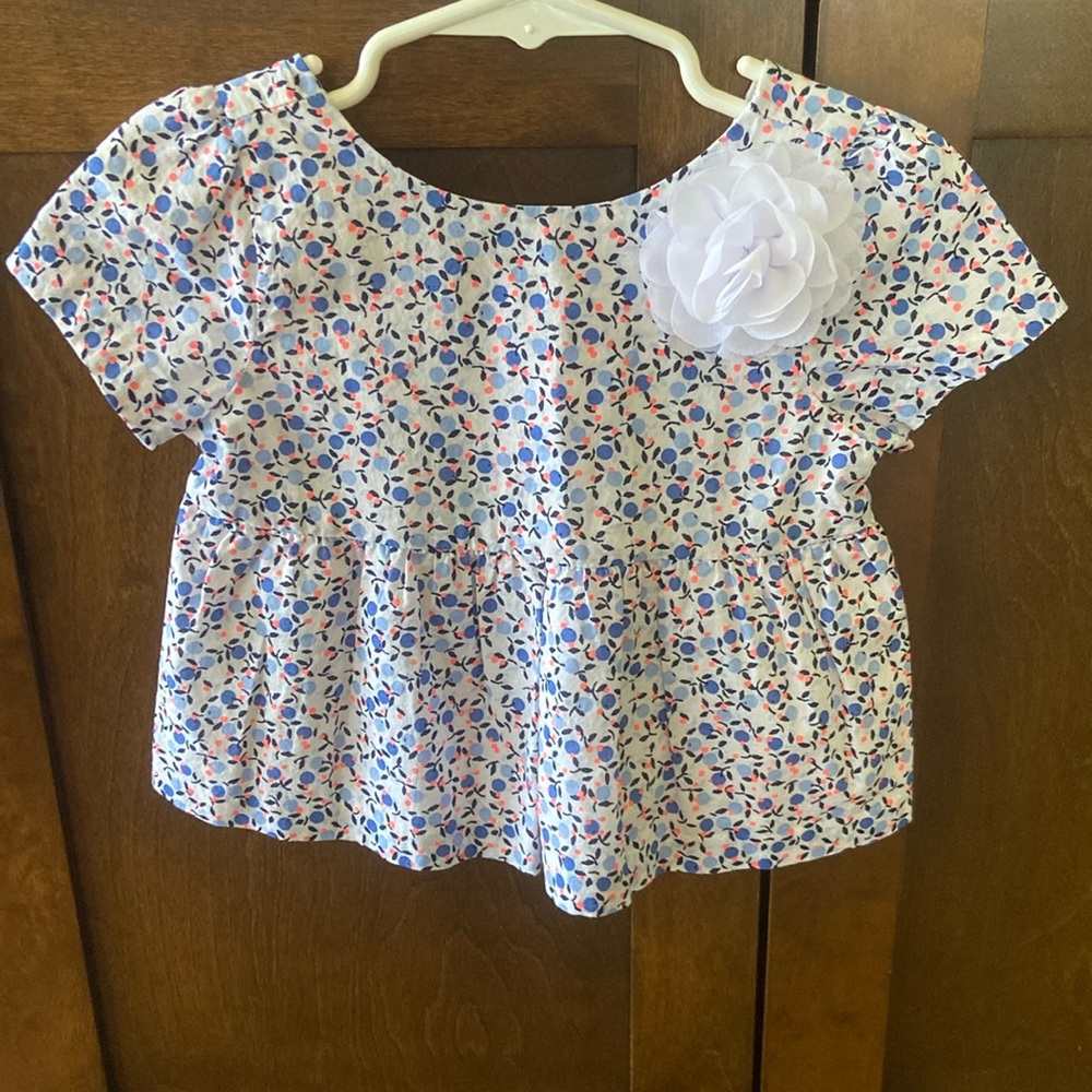 Janie and Jack blouse size 12-18 months